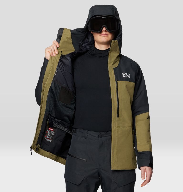 Men's Cloud Bank GORE-TEX Jacket, Color: Landslide, Black, image 5