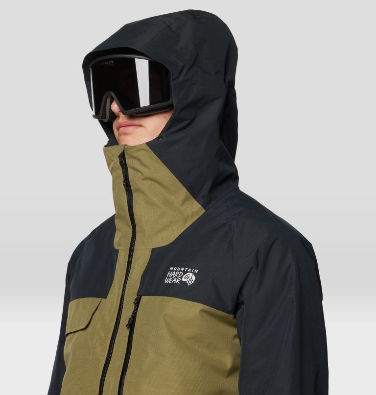 Men's Cloud Bank GORE-TEX Jacket, Color: Landslide, Black, image 8