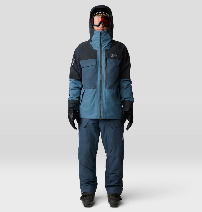 Men's Cloud Bank GORE-TEX Jacket, Color: Adriatic Blue, Moon Blue, Black, image 13