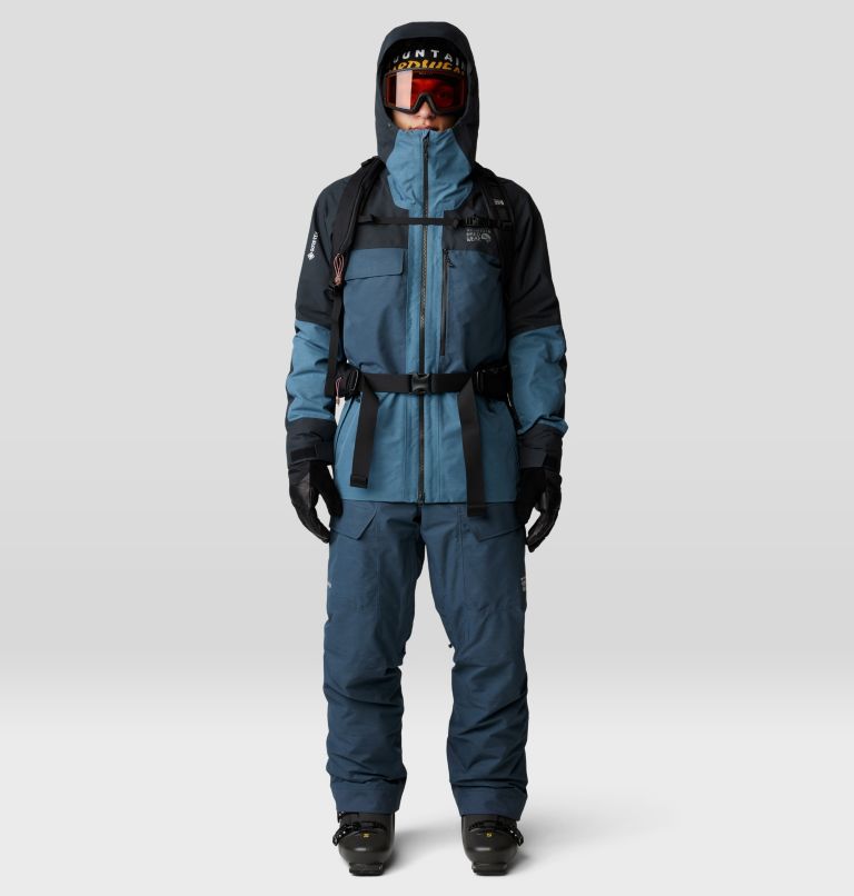 Men's Cloud Bank GORE-TEX Jacket, Color: Adriatic Blue, Moon Blue, Black, image 11