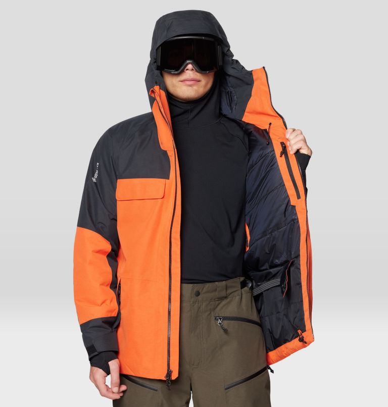 Men's Cloud Bank GORE-TEX Jacket, Color: Aspect, Black, image 9