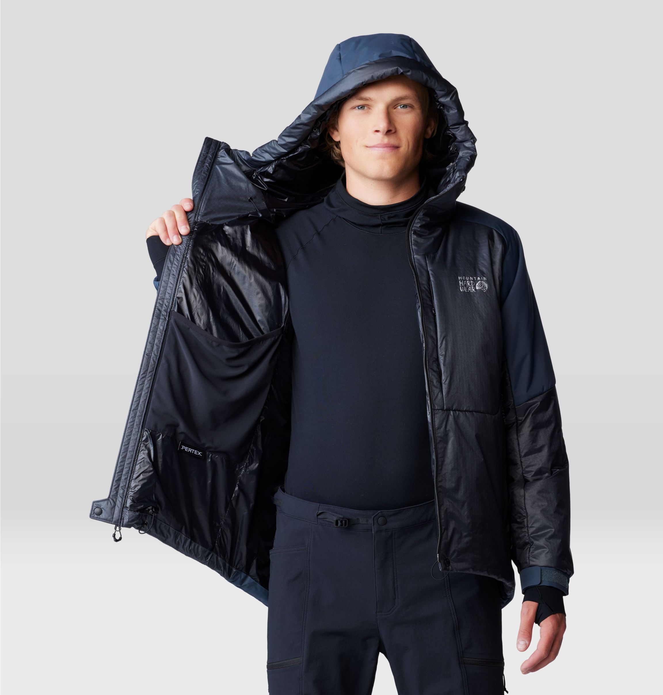 Men's Compressor™ Alpine Hooded Jacket | Mountain Hardwear Men's Compressor™ Alpine Hooded Jacket | Mountain Hardwear