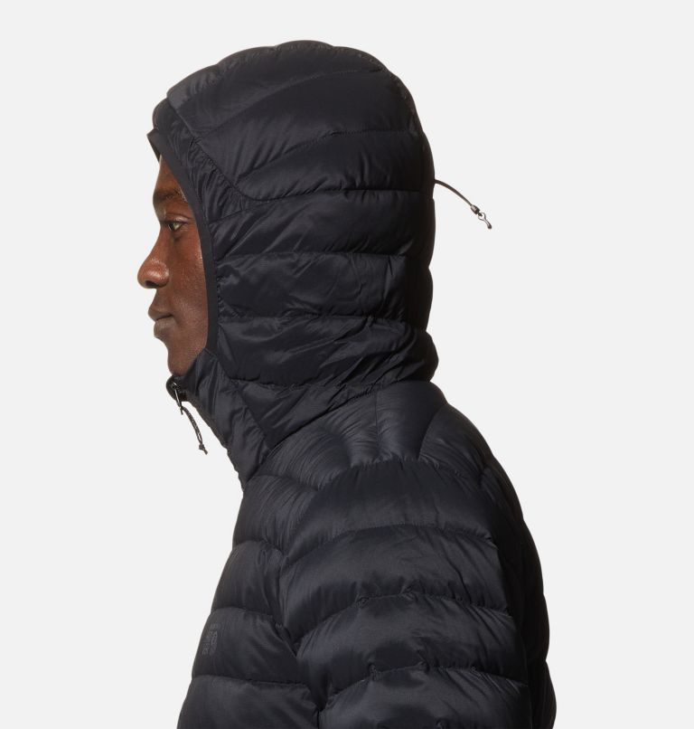 Men's Deloro Down Full Zip Hoody, Color: Black, image 5