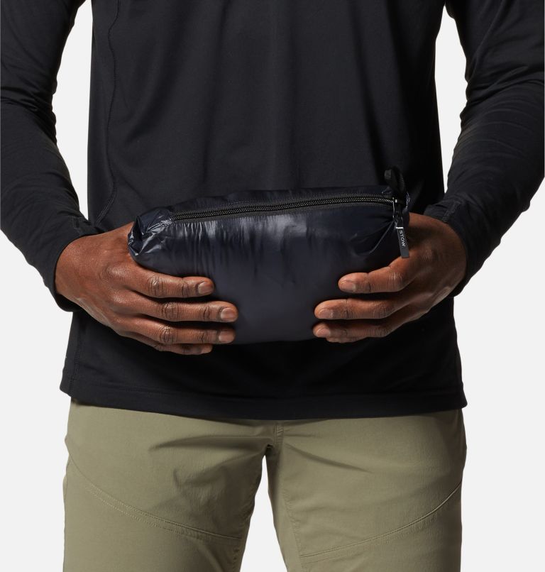 Men's Deloro Down Full Zip Hoody, Color: Black, image 8