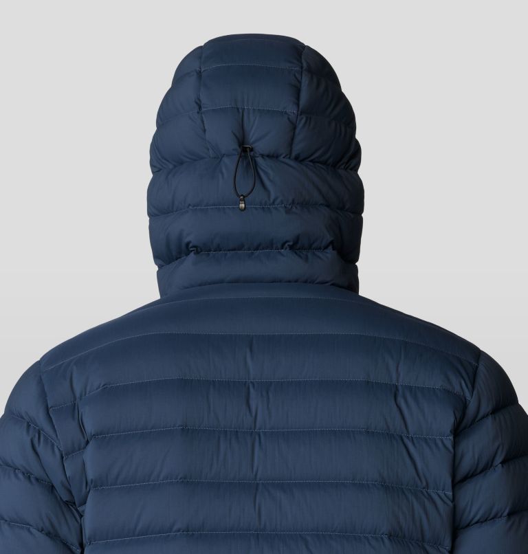 Doudoune zippée à capuche Deloro, Color: Moon Blue, image 5