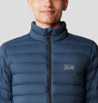 Men's Deloro Down Jacket, Color: Moon Blue, image 8
