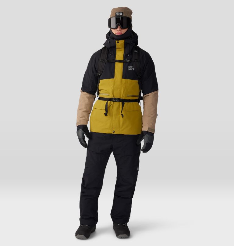 Men's First Tracks Bib, Color: Black, image 11