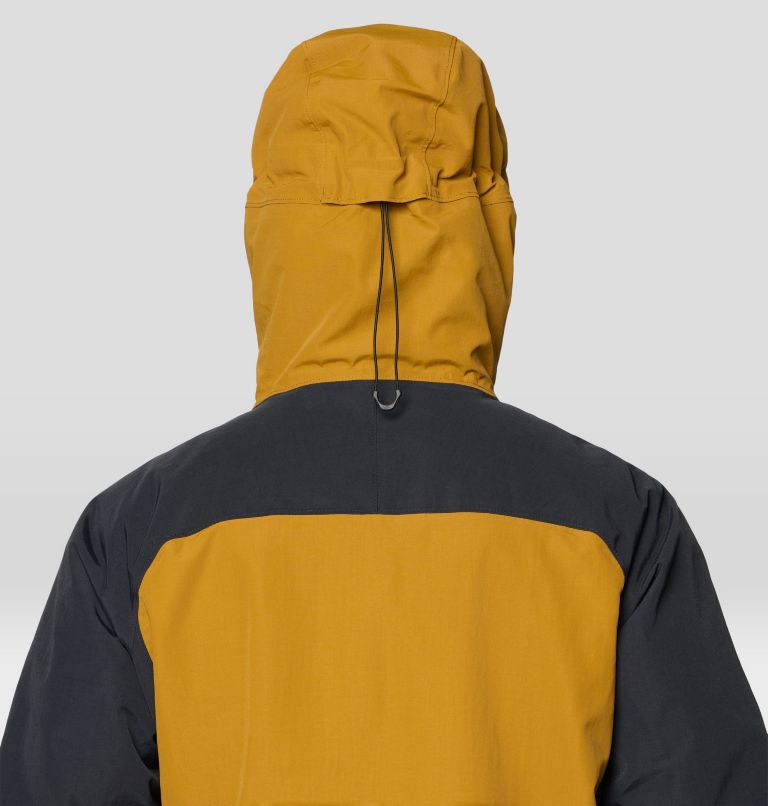 Men's First Tracks Insulated Jacket, Color: Olive Gold, Black, image 9