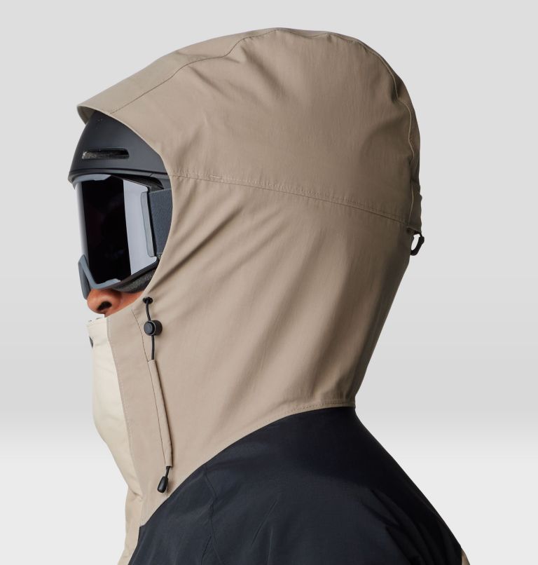 Men's First Tracks Insulated Jacket, Color: Badlands, Dunes, Black, image 7