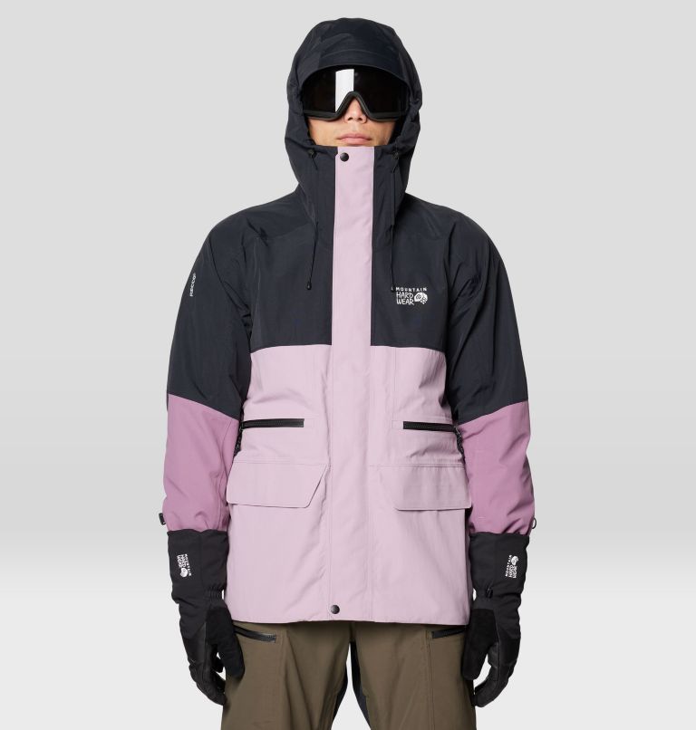 Men's First Tracks Jacket, Color: Daze, Dark Daze, Black, image 5