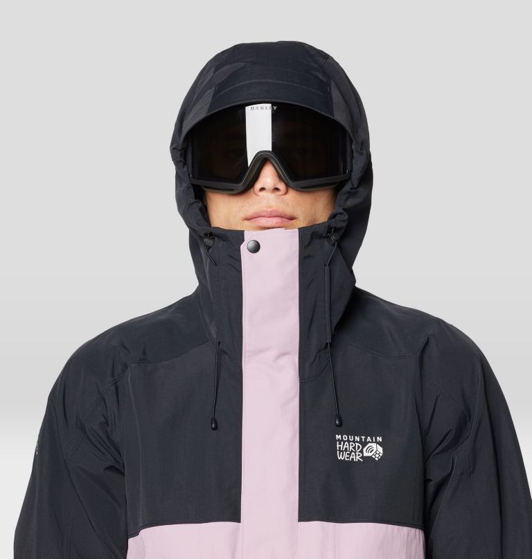 Men's First Tracks Jacket, Color: Daze, Dark Daze, Black, image 6