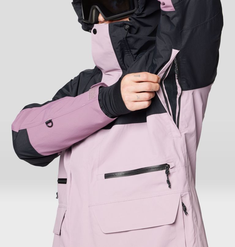 Men's First Tracks Jacket, Color: Daze, Dark Daze, Black, image 10