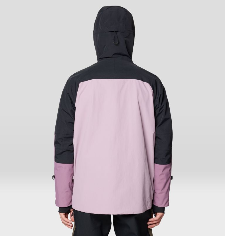 Men's First Tracks Jacket, Color: Daze, Dark Daze, Black, image 3
