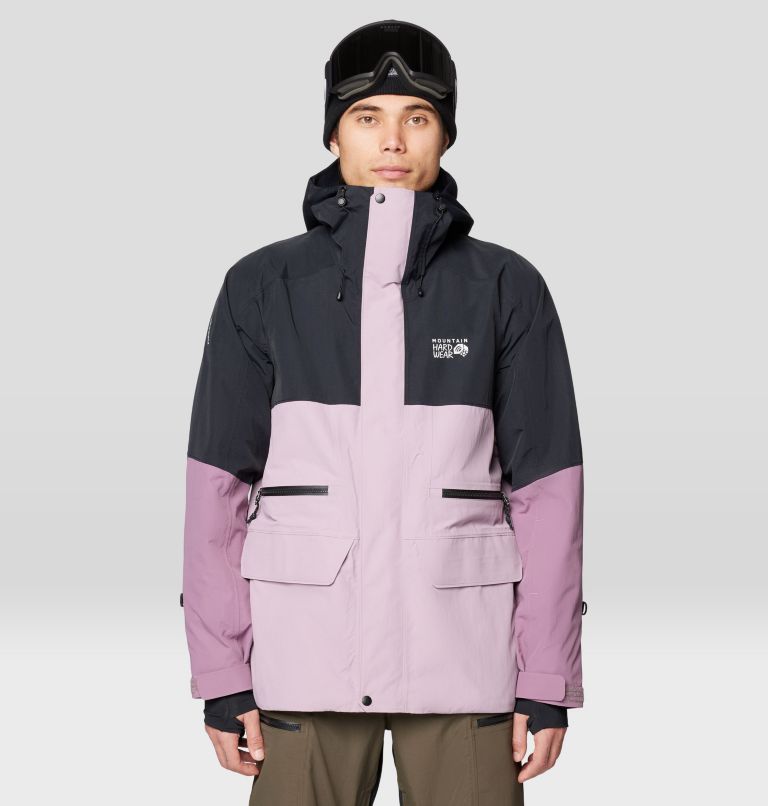 Men's First Tracks Jacket, Color: Daze, Dark Daze, Black, image 1