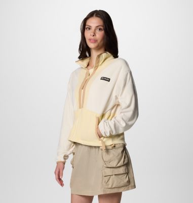 Veste Polaire Casual Back Bowl Femme, Color: Chalk, Lemon Wash, image 15