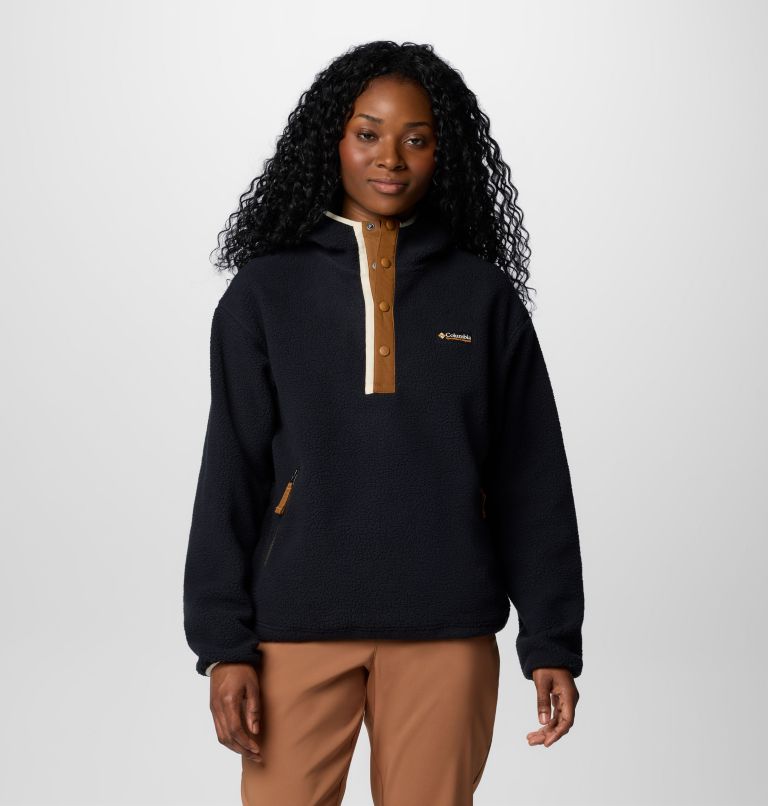 Sherpa hoodie women sale