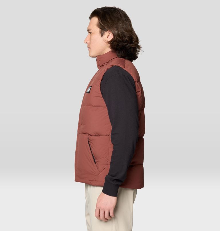 Men's Nevadan Down Vest, Color: Bourbon Brown, image 3