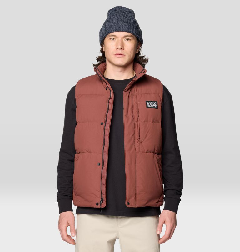 Men's Nevadan Down Vest, Color: Bourbon Brown, image 4