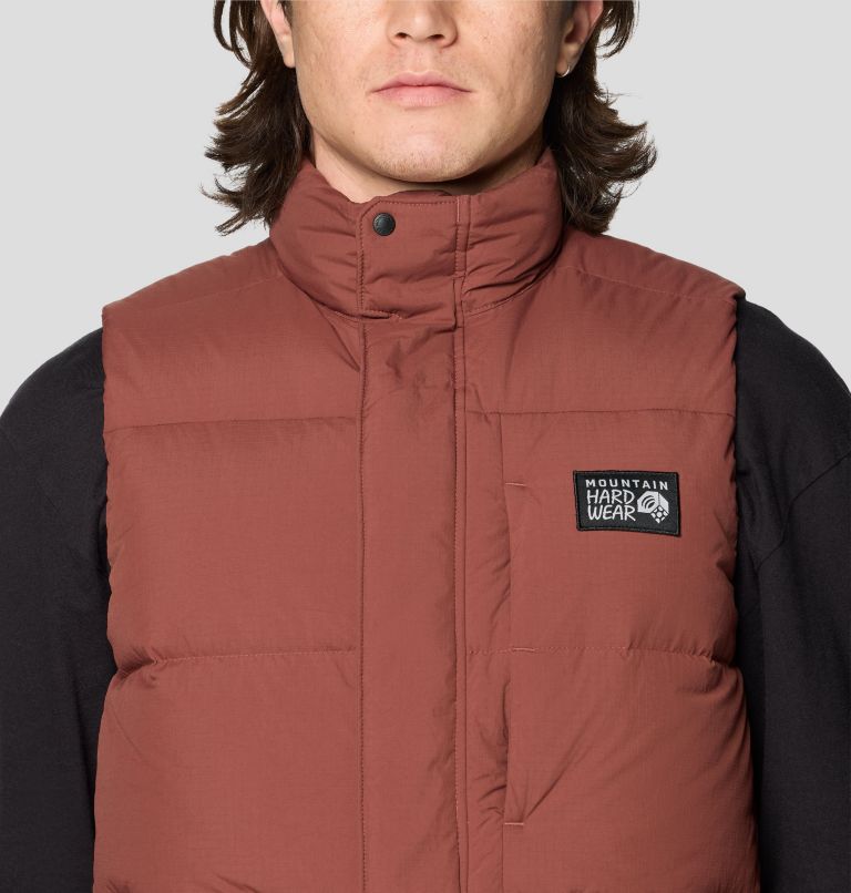 Men's Nevadan Down Vest, Color: Bourbon Brown, image 5