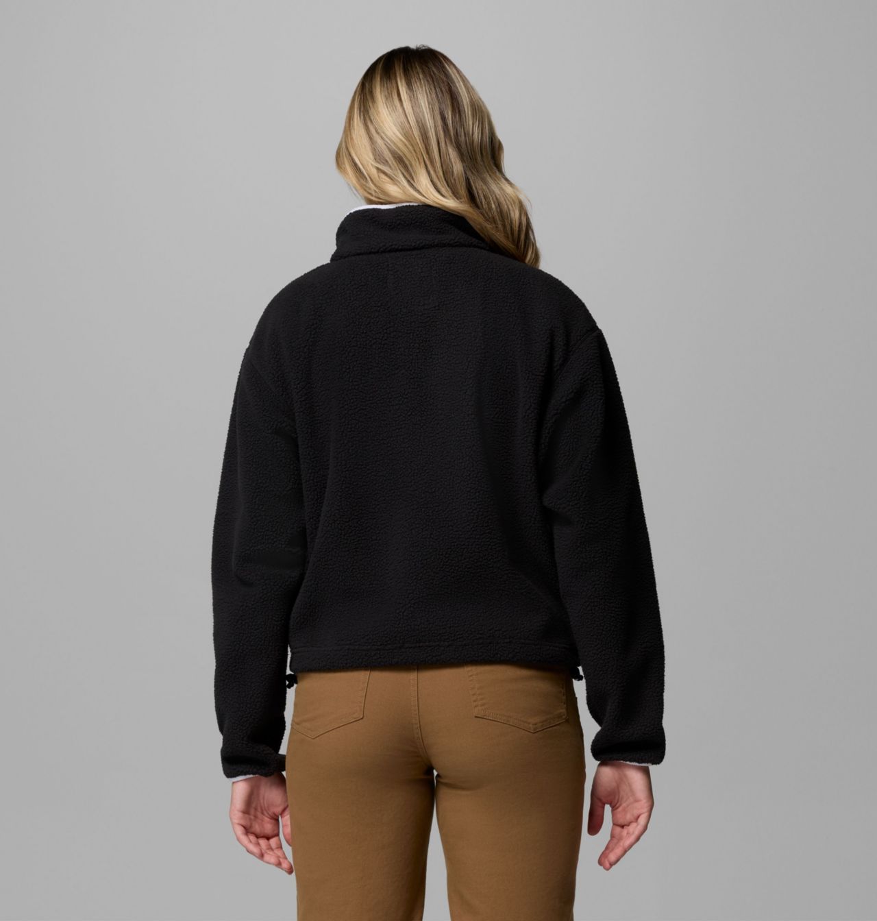 Women's Helvetia™ II Cropped Half Snap Fleece Pullover 2