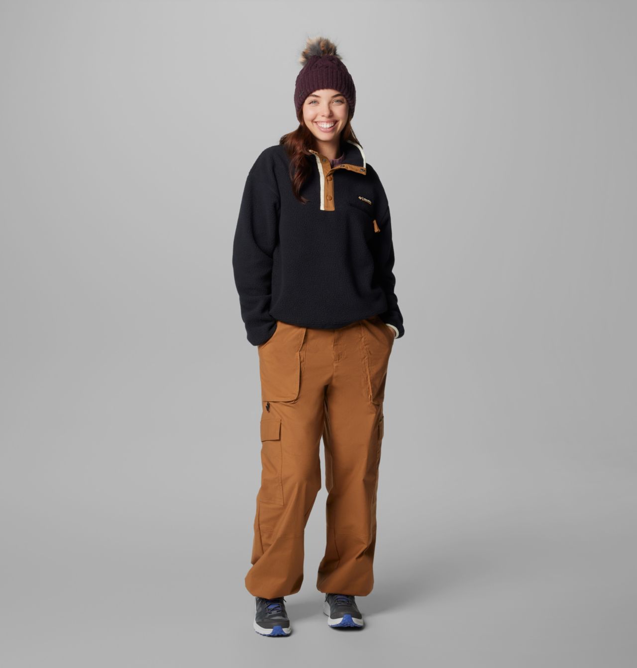 Women's Helvetia™ II Cropped Half Snap Fleece Pullover | 010 | XL 3