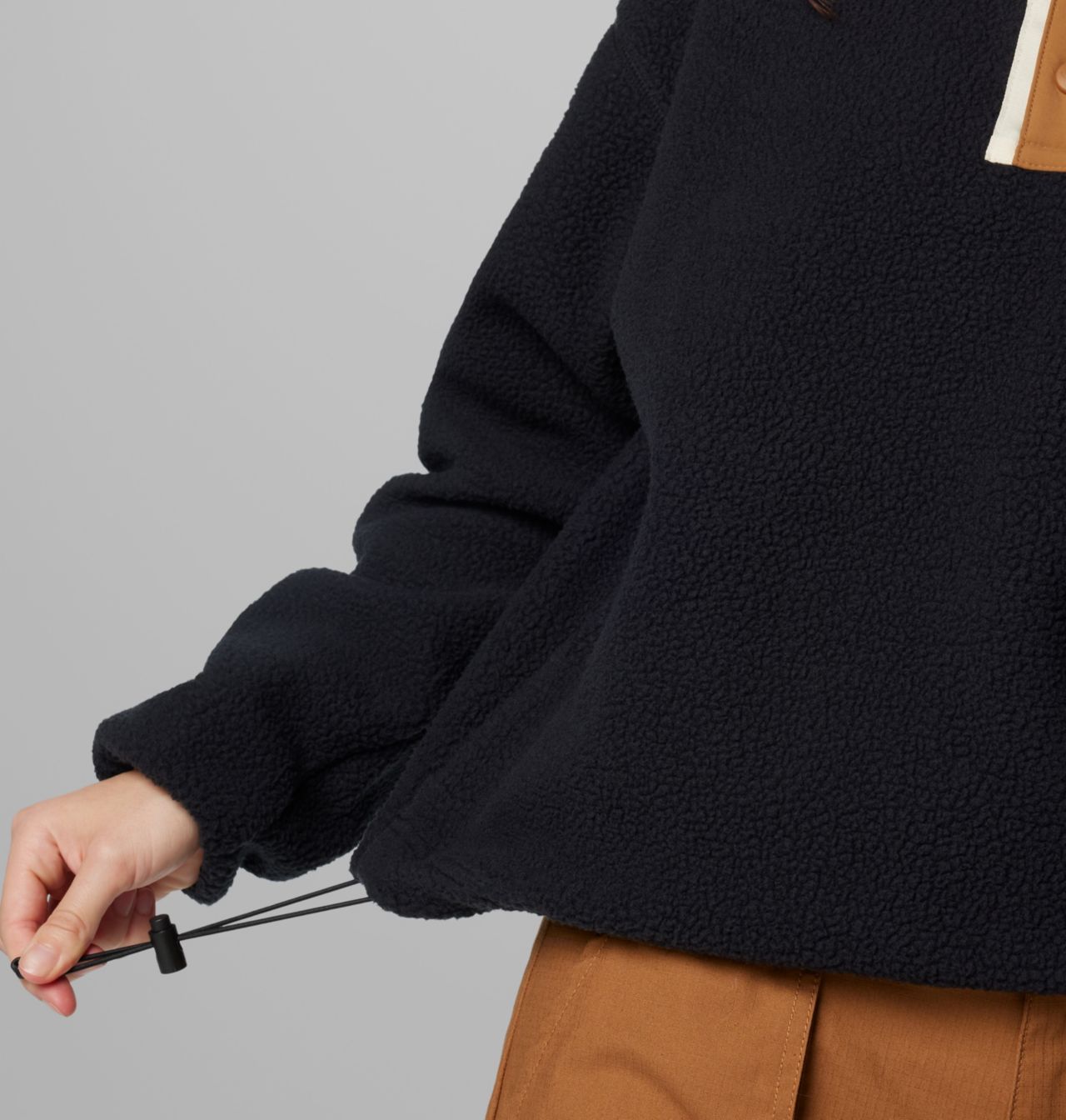 Women's Helvetia™ II Cropped Half Snap Fleece Pullover | 010 | XL 6