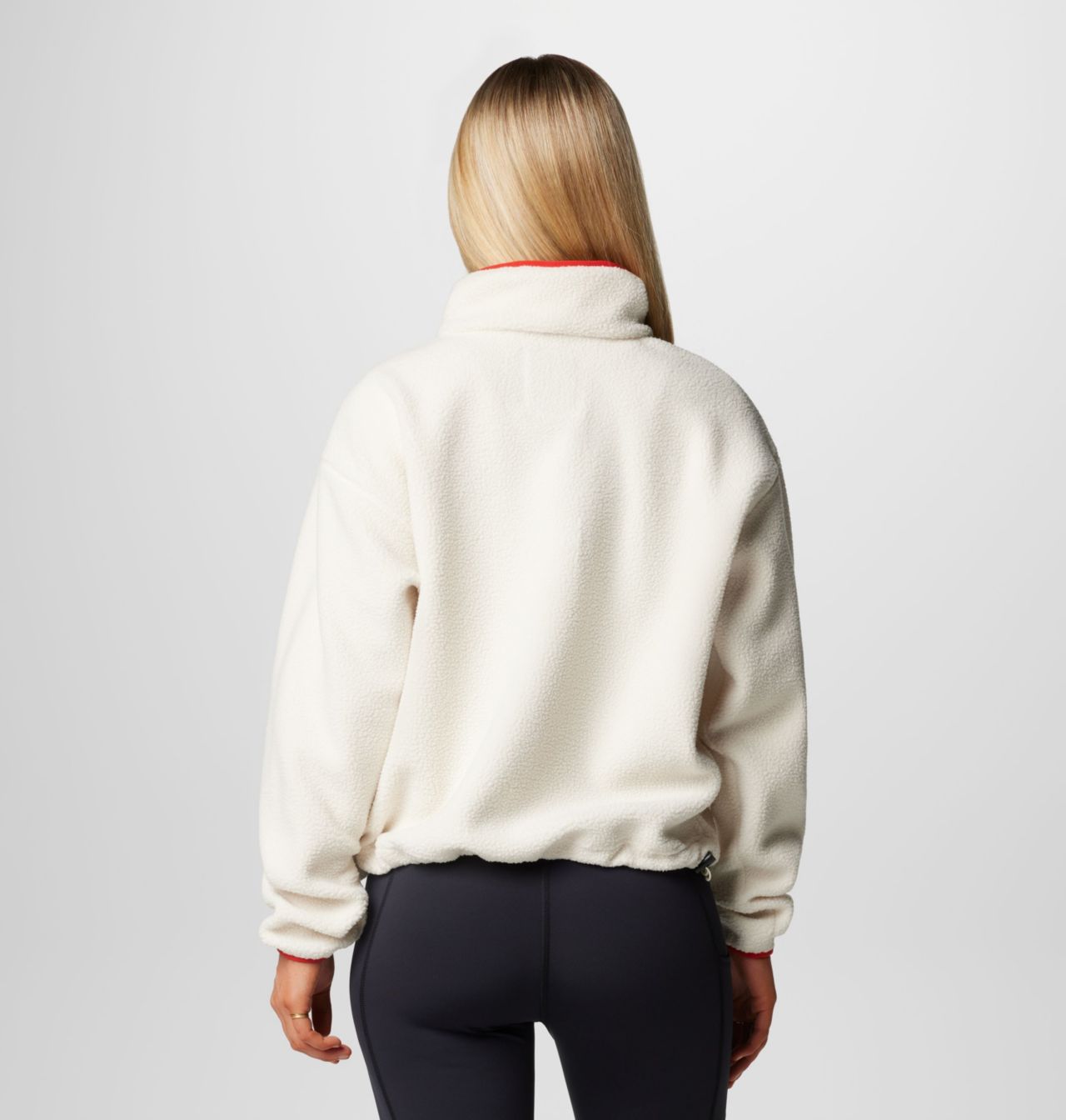 Women's Helvetia™ II Cropped Half Snap Fleece Pullover 2
