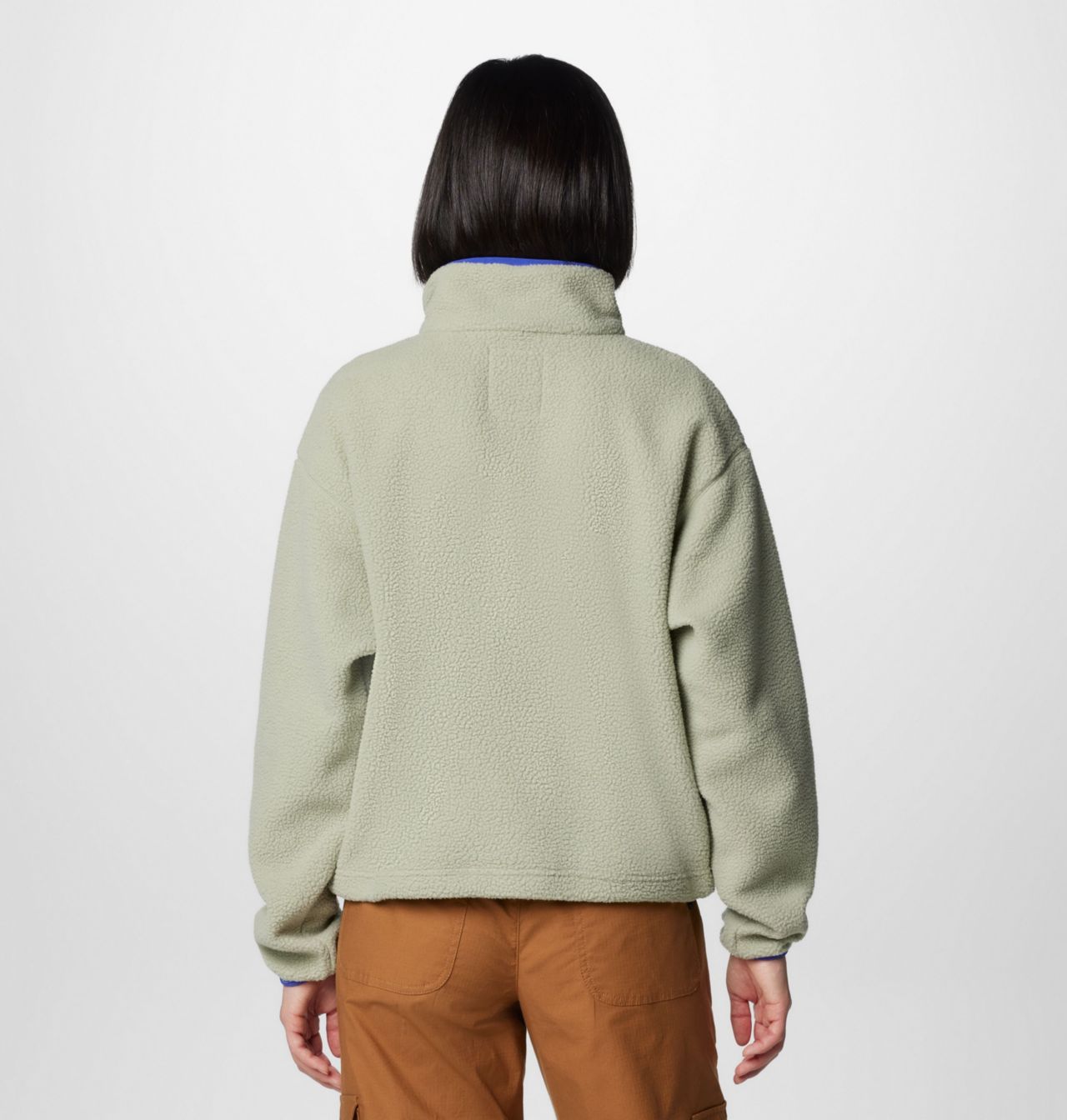 Women's Helvetia™ II Cropped Half Snap Fleece Pullover 2