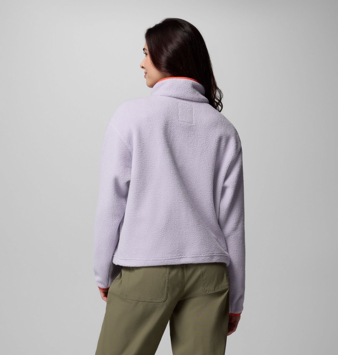 Women's Helvetia™ II Cropped Half Snap Fleece Pullover 3
