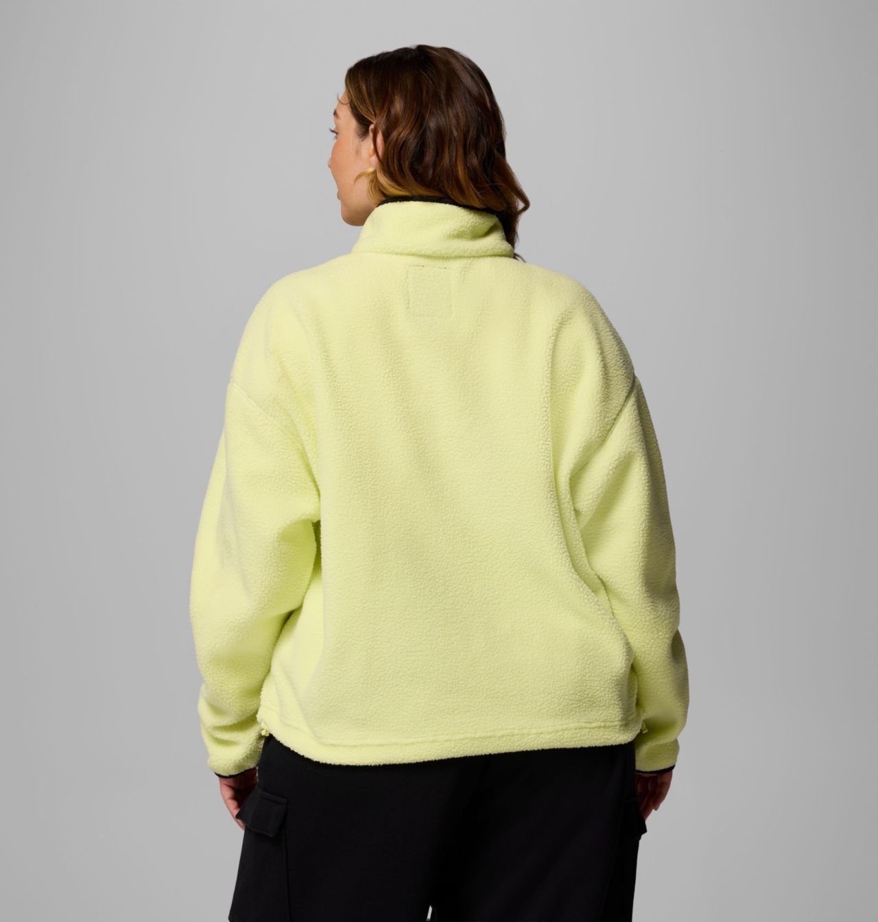 Women's Helvetia™ II Cropped Half Snap Fleece Pullover - Plus Size 3