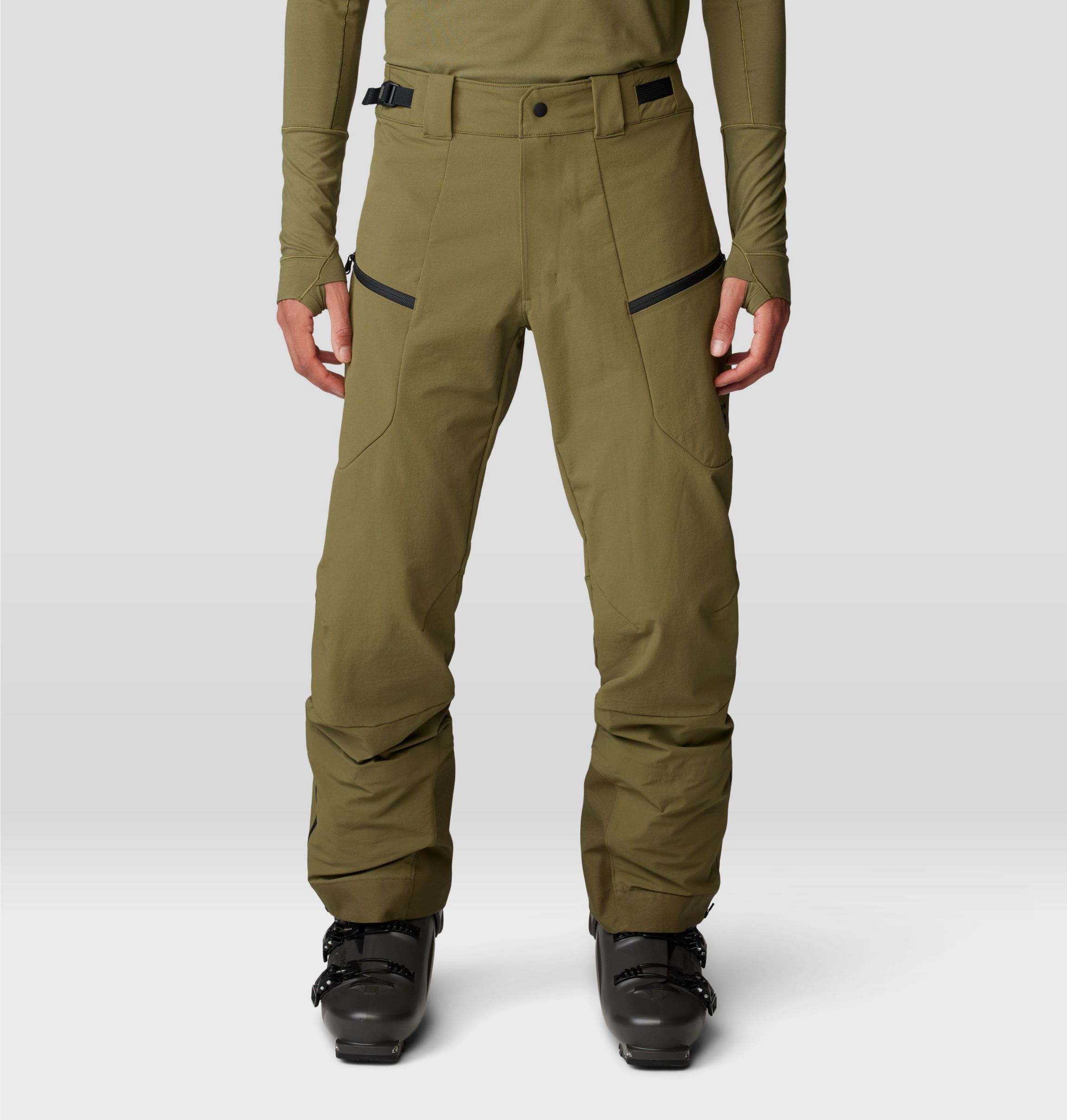 Mountain Hardwear Men s Reduxion Softshell Pant L Green