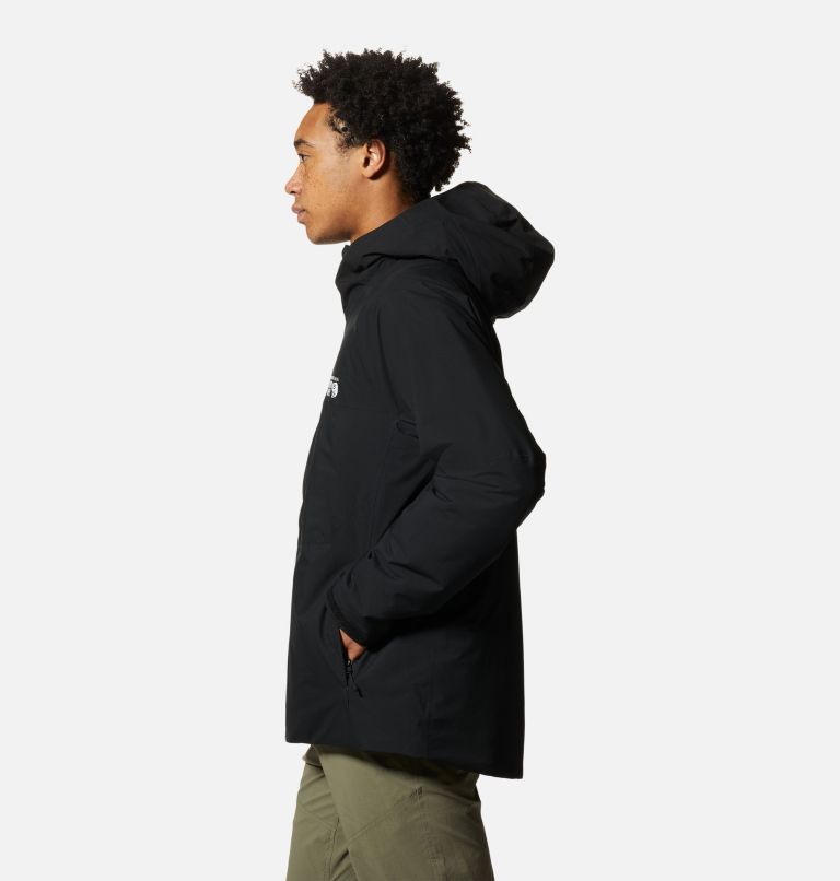 Manteau isolé Stretch Ozonic, Color: Black, image 3