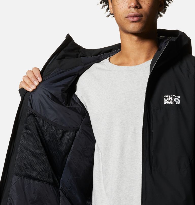 Manteau isolé Stretch Ozonic, Color: Black, image 9