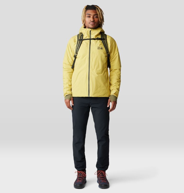 Men's Stretch Ozonic Insulated Jacket, Color: Bright Olive, image 12