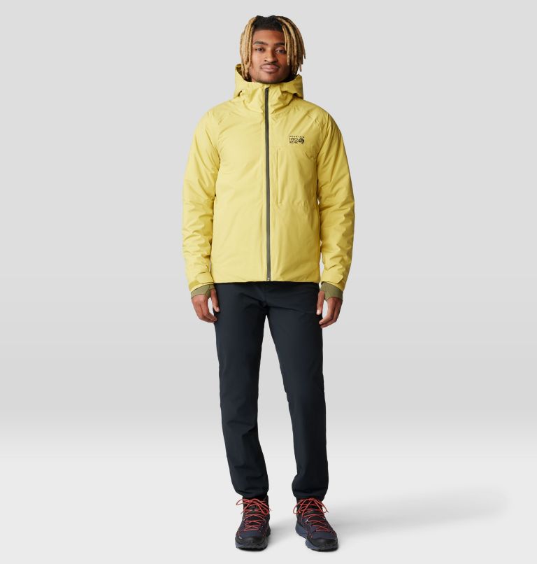 Men's Stretch Ozonic Insulated Jacket, Color: Bright Olive, image 13
