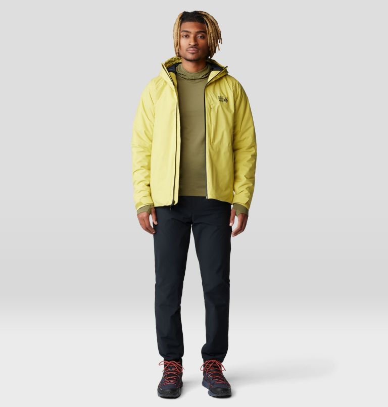 Men's Stretch Ozonic Insulated Jacket, Color: Bright Olive, image 14