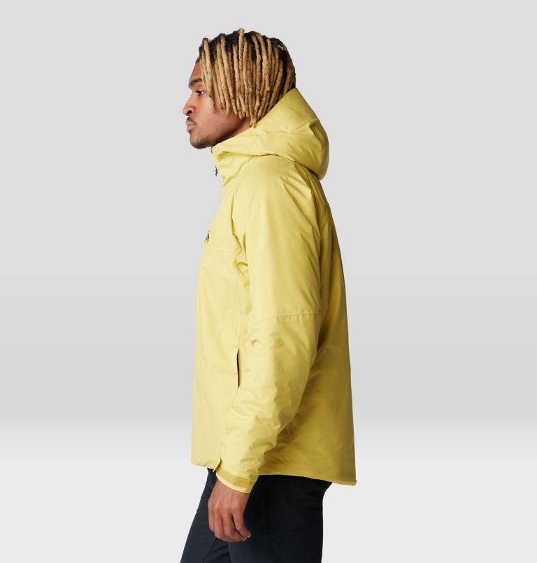Men's Stretch Ozonic Insulated Jacket, Color: Bright Olive, image 3