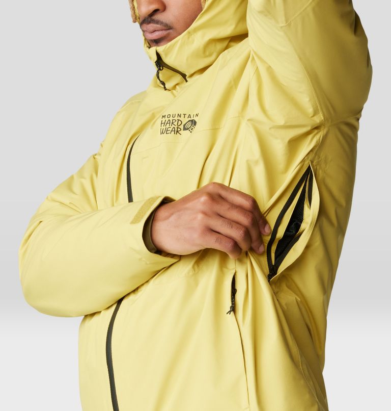 Men's Stretch Ozonic Insulated Jacket, Color: Bright Olive, image 6