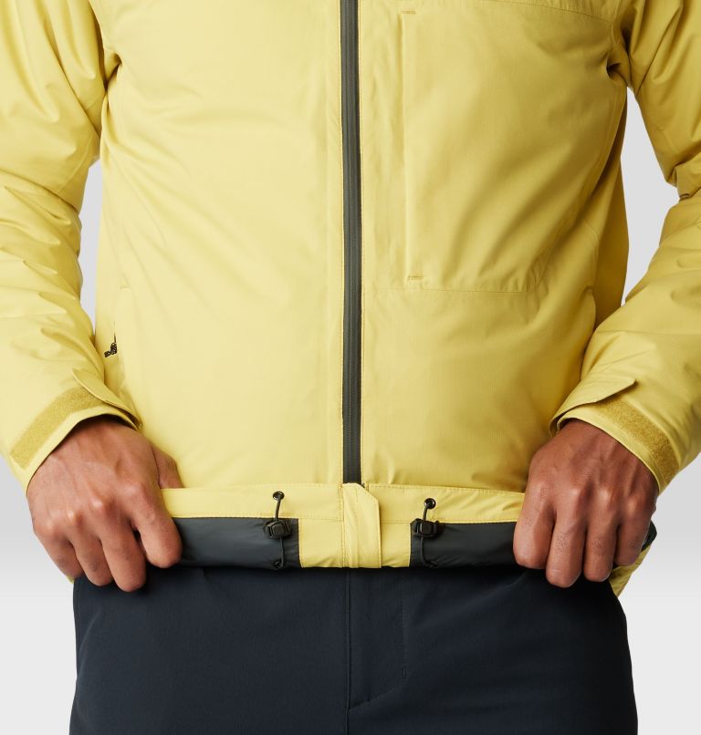 Men's Stretch Ozonic Insulated Jacket, Color: Bright Olive, image 7