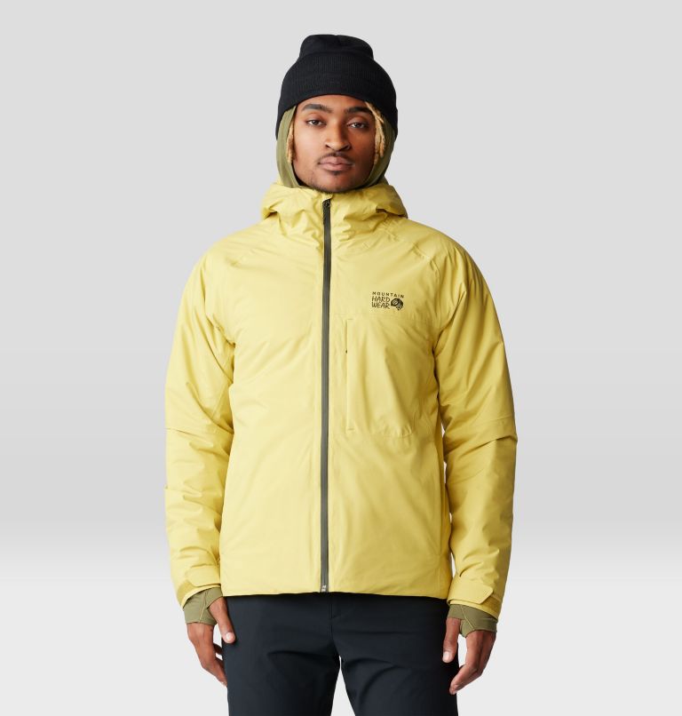 Men's Stretch Ozonic Insulated Jacket, Color: Bright Olive, image 10