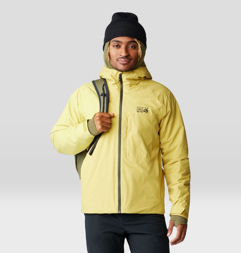 Men's Stretch Ozonic Insulated Jacket, Color: Bright Olive, image 11