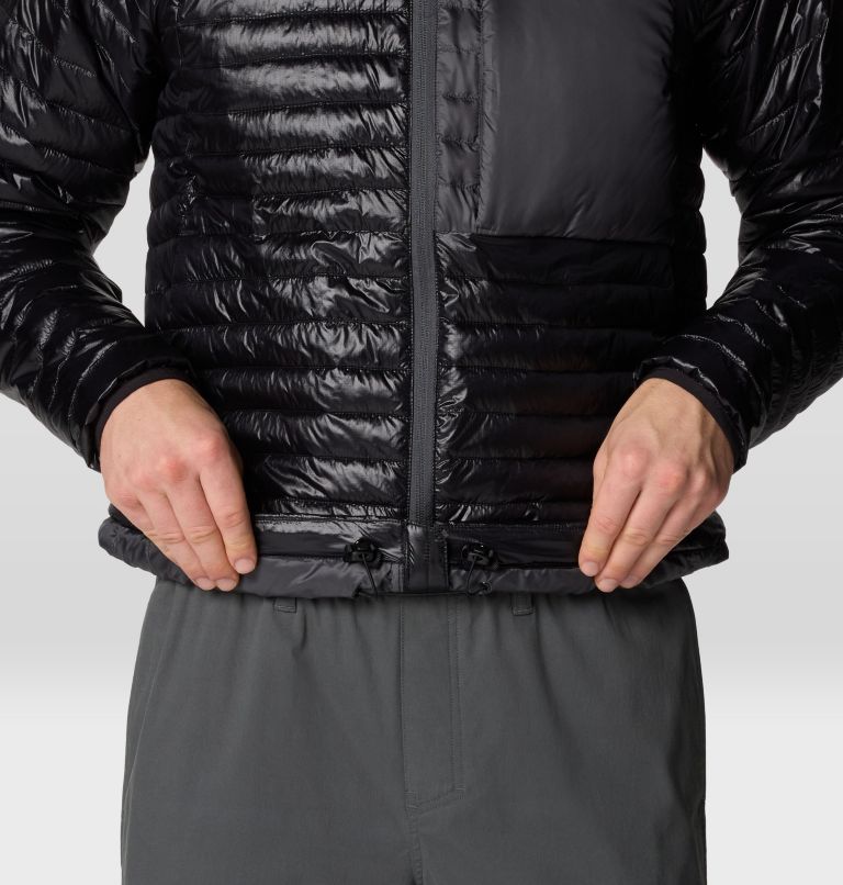 Men's Ventano Hoody, Color: Black, Volcanic, image 7