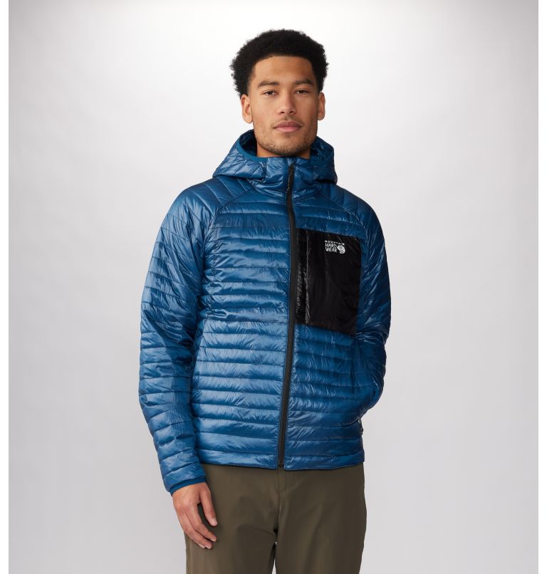 Men's Ventano Hoody, Color: Dark Caspian, Black, image 9