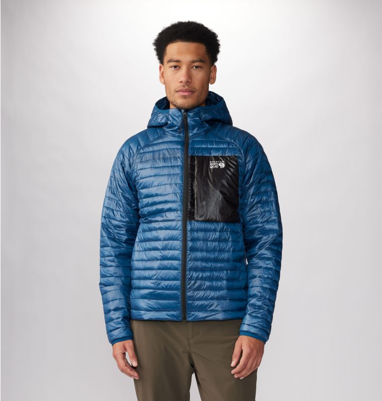 Men's Ventano Hoody, Color: Dark Caspian, Black, image 1