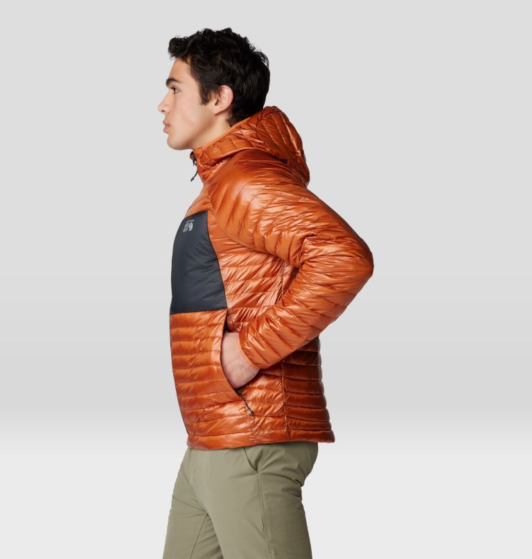 Men's Ventano Hoody, Color: Raw Carnelian, Black, image 3