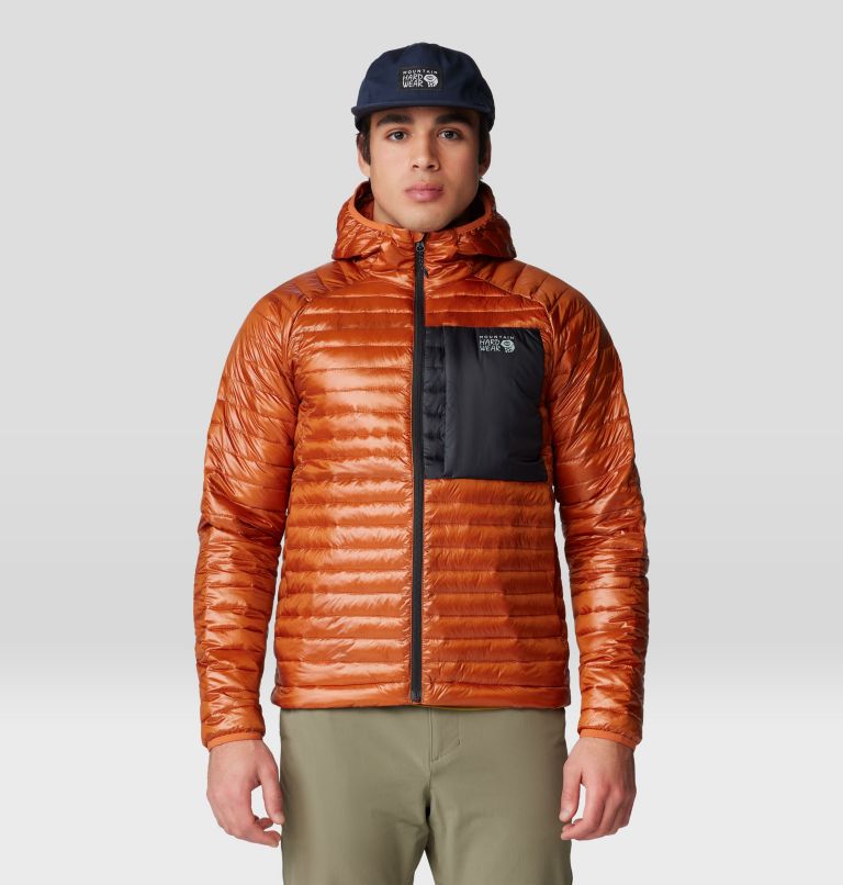 Men's Ventano Hoody, Color: Raw Carnelian, Black, image 1