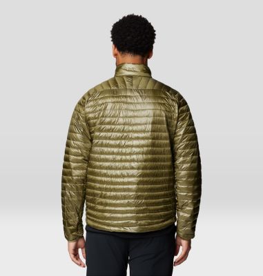 Men's Ventano Jacket, Color: Combat Green, Black, image 6