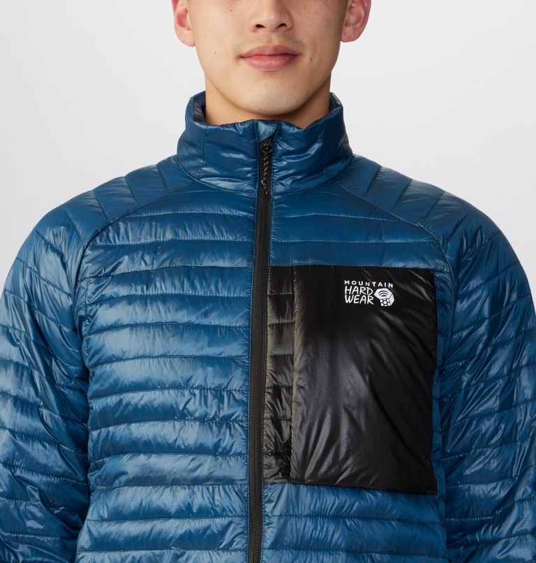 Men's Ventano Jacket, Color: Dark Caspian, Black, image 4
