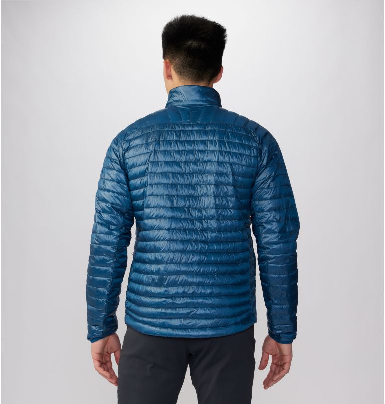 Men's Ventano Jacket, Color: Dark Caspian, Black, image 2
