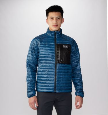 Men's Ventano Jacket, Color: Dark Caspian, Black, image 9